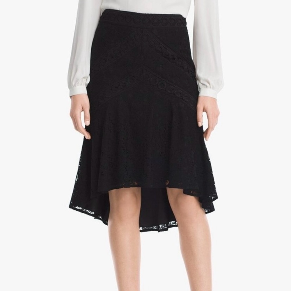 White House Black Market Lace Skirt - size 4 - Picture 2 of 9